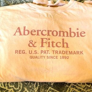 Pink Abercrombie and Fitch Long sleeve shirt